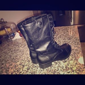 Black Combat Boots